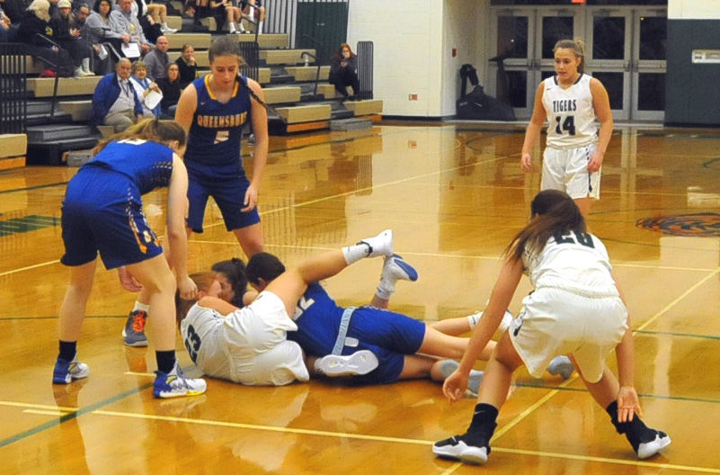 Girls basketball: Queensbury at Hudson Falls